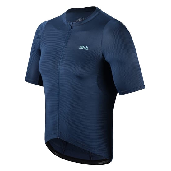 dhb Herenfietsshirt met korte mouwen en getailleerd model (Donkere Denim) - Image 3
