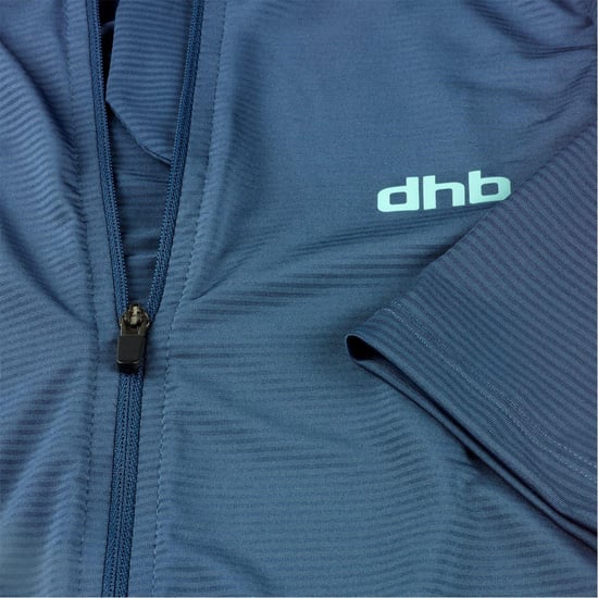 dhb Herenfietsshirt met korte mouwen en getailleerd model (Donkere Denim) - Image 4