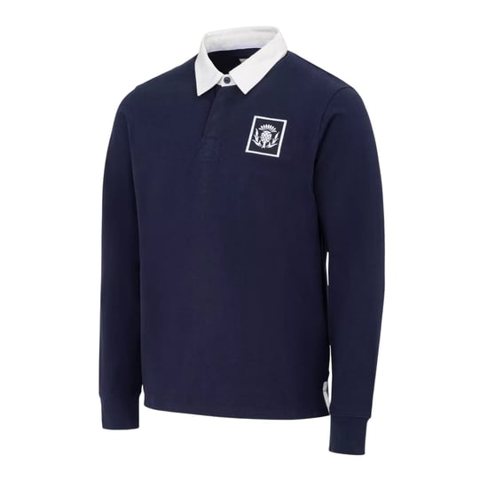 KooGa Rugbyshirt met lange mouwen voor heren, Schotland (Royaal Blauw) - Image 3
