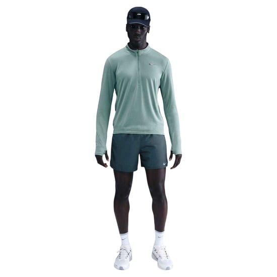 Nike Heren Core hardloopshirt met halve rits en lange mouwen (Kanon) - Image 1