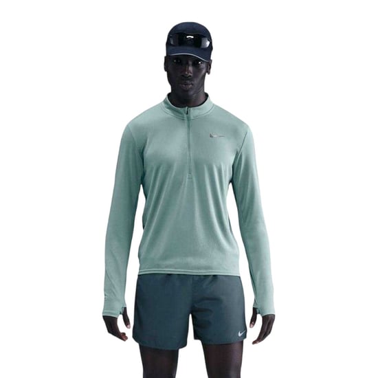 Nike Heren Core hardloopshirt met halve rits en lange mouwen (Kanon) - Image 2