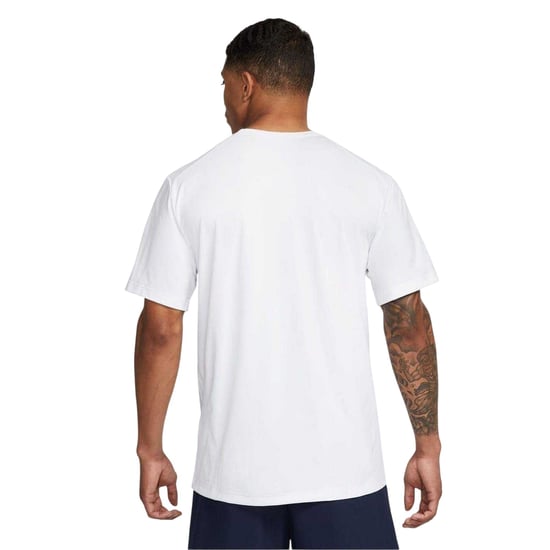 Nike Hyverse Swoosh T-shirt met korte mouwen voor heren (Wit) - Image 3