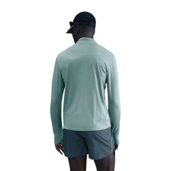 Nike Heren Core hardloopshirt met halve rits en lange mouwen (Kanon) - Image 3