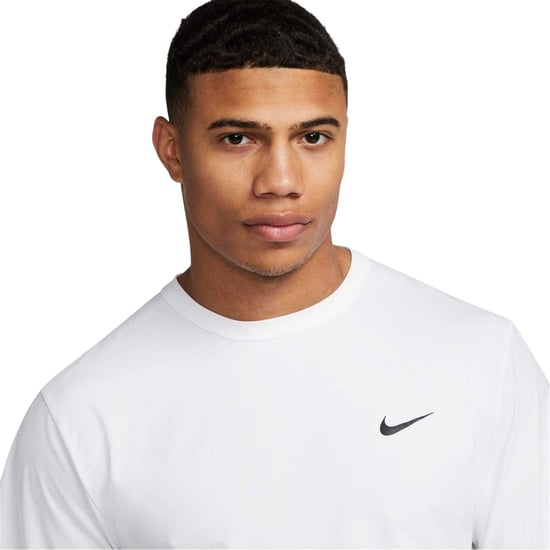 Nike Hyverse Swoosh T-shirt met korte mouwen voor heren (Wit) - Image 4