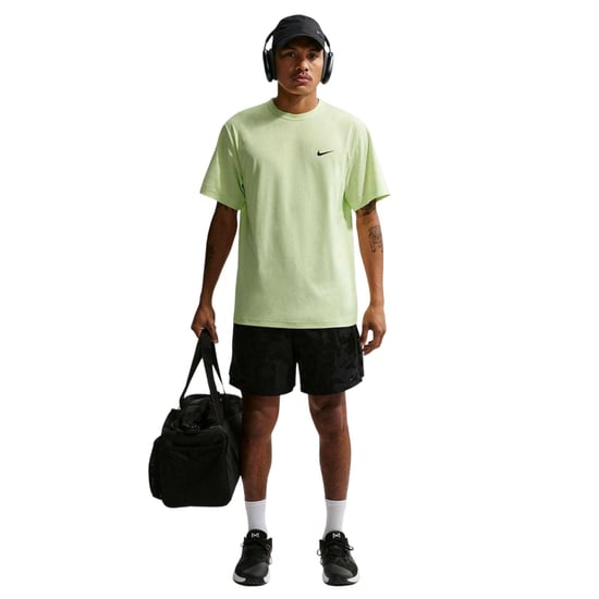 Nike Hyverse Swoosh T-shirt met korte mouwen voor heren (Kalk) - Image 1