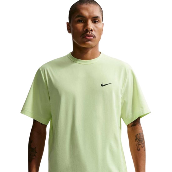 Nike Hyverse Swoosh T-shirt met korte mouwen voor heren (Kalk) - Image 2
