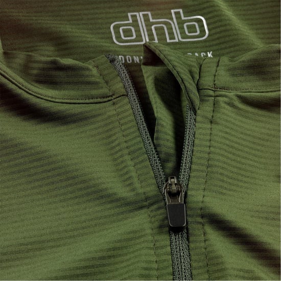 dhb Herenfietsshirt met korte mouwen en getailleerd model (Groen) - Image 4