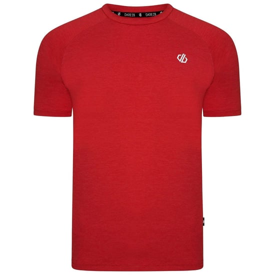 Dare 2B Heren Persist Marl T-shirt (Gevaar Rood) - Image 1