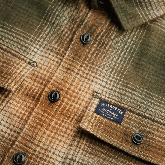 Superdry Mens Wool Miller Shirt Jacket - Image 4