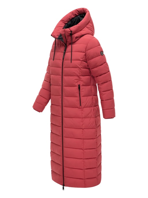 Navahoo Vanillawolke lång quiltad kappa dam – figursydd & vattenavvisande - Image 2