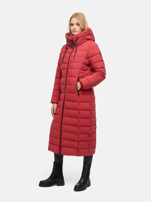 Navahoo Vanillawolke lång quiltad kappa dam – figursydd & vattenavvisande - Image 5