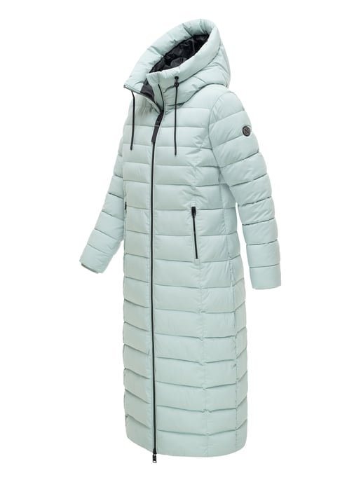 Navahoo Vanillawolke lång quiltad kappa dam – figursydd & vattenavvisande - Image 2