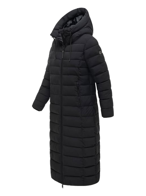 Navahoo Vanillawolke lång quiltad kappa dam – figursydd & vattenavvisande - Image 2