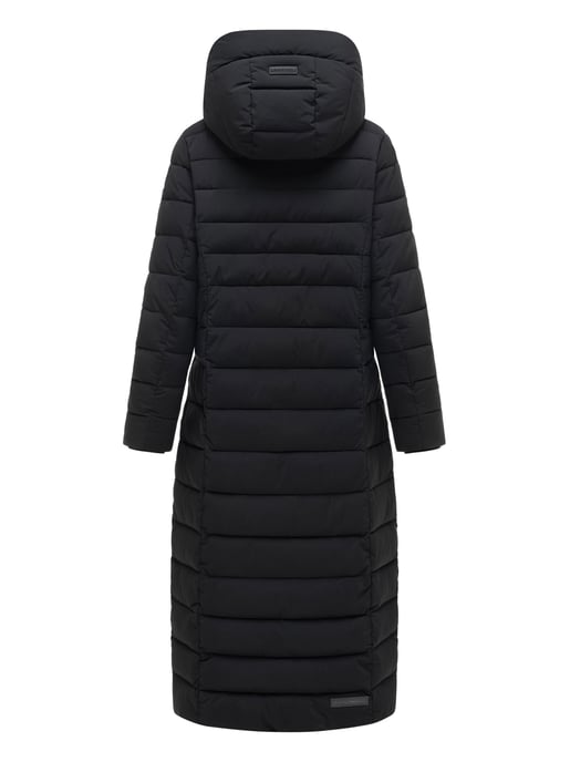 Navahoo Vanillawolke lång quiltad kappa dam – figursydd & vattenavvisande - Image 3