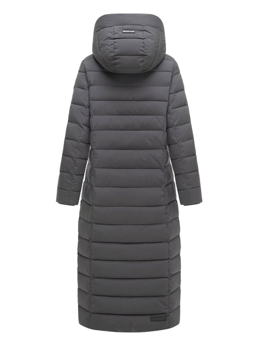 Navahoo Vanillawolke lång quiltad kappa dam – figursydd & vattenavvisande - Image 3