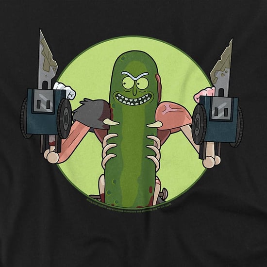 Rick And Morty Unisex T-shirt voor volwassenen met de tekst ‘I Love Myself’ en Pickle Rick (Zwart) - Image 3