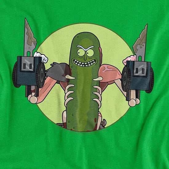 Rick And Morty Unisex T-shirt voor volwassenen met de tekst ‘I Love Myself’ en Pickle Rick (Kelly Groen) - Image 3