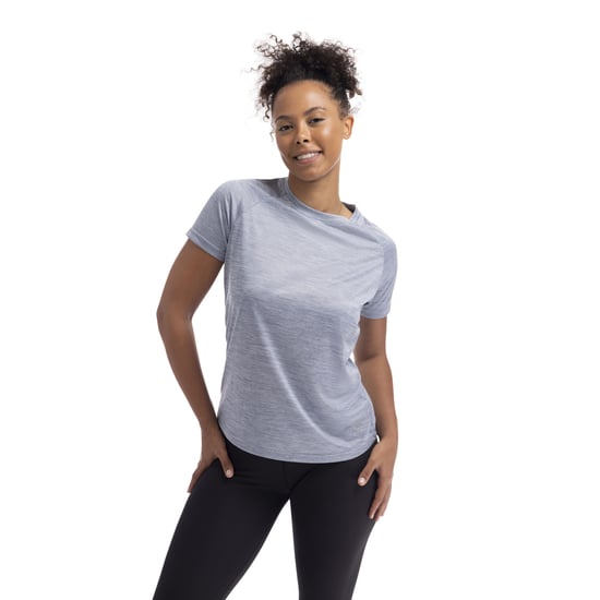 Trespass Dames/Dames Selinne Duo Skin Active Top (Blauwe Mist Marl) - Image 4