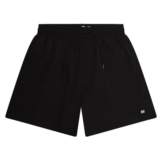 Weekend Offender Mens Badge Swim Shorts (Black) - Image 1