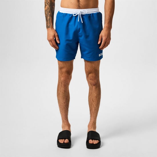 Boss Heren Zwemshort Zeesterren (Royaal Blauw) - Image 3