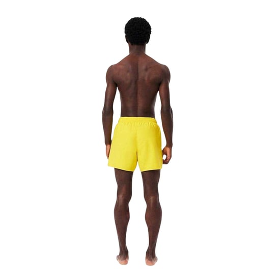 Lacoste Heren Logo Zwemshort (Geel) - Image 3