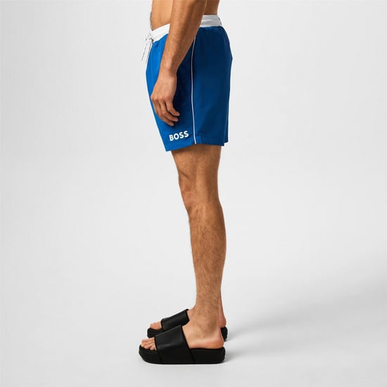 Boss Heren Zwemshort Zeesterren (Royaal Blauw) - Image 5