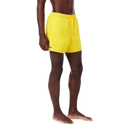 Lacoste Heren Logo Zwemshort (Geel) - Image 4