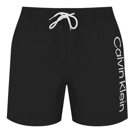 Calvin Klein Heren Polyester Zwemshort met Logo (Zwart) - Image 1