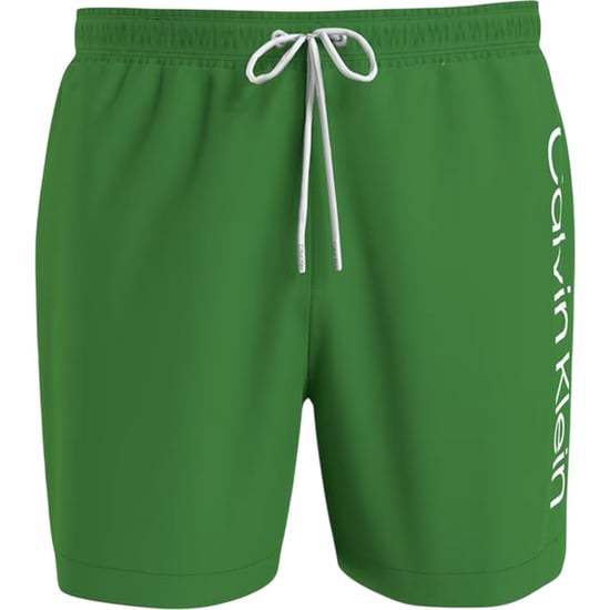 Calvin Klein Heren Polyester Zwemshort met Logo (Groen) - Image 1