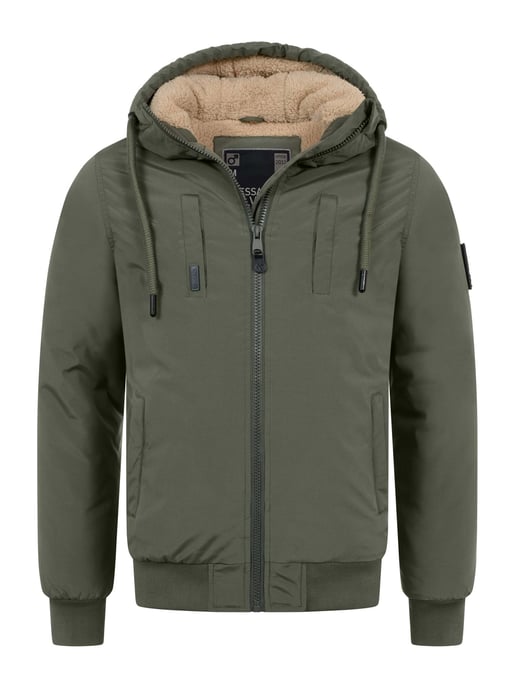 Alessandro Salvarini Heren Winterjas AS-431 – Warm Met Teddyvoering & Capuchon - Image 1