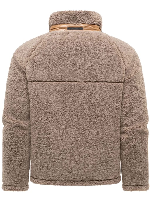 Stone Harbour Sorees teddyjacka herr – sherpablouson med quiltat foder - Image 3