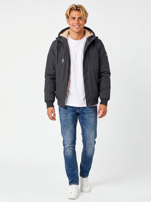 Alessandro Salvarini Heren Winterjas AS-431 – Warm Met Teddyvoering & Capuchon - Image 5