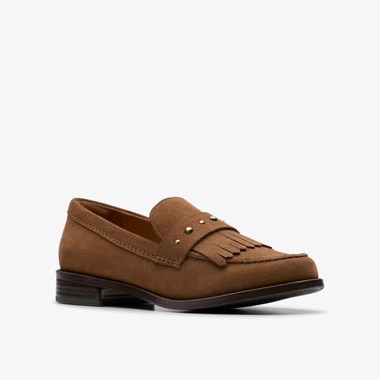 Hana Loafer Walnut Suede Schoenen - Image 4
