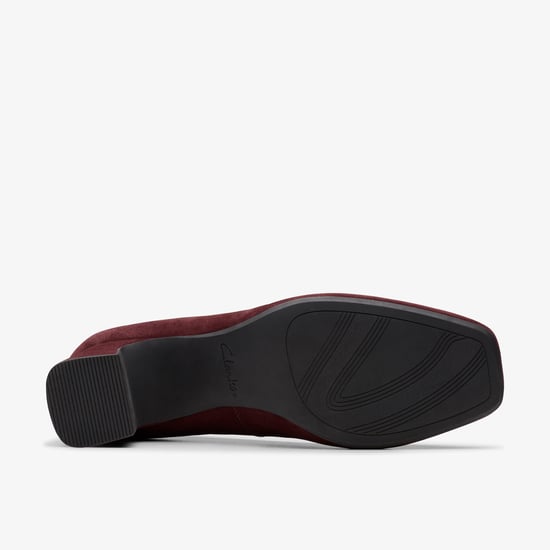 Fernie Trim Merlot Suede Schoenen - Image 3