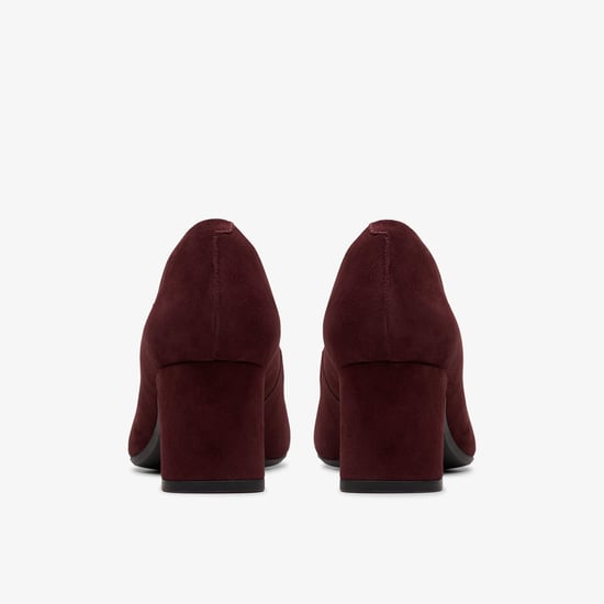Fernie Trim Merlot Suede Schoenen - Image 5