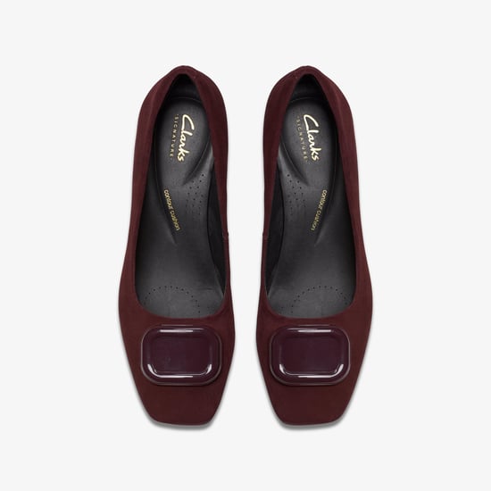 Fernie Trim Merlot Suede Schoenen - Image 6