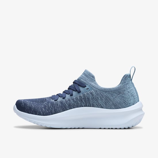 Solevana Lace Light Blue Combi Sneakers - Image 2