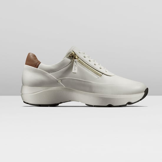 Tivoli Zip Off White Lea Sneakers - Image 3