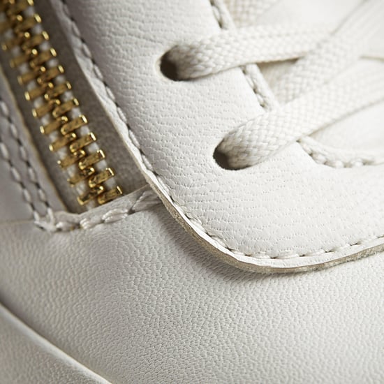 Tivoli Zip Off White Lea Sneakers - Image 4