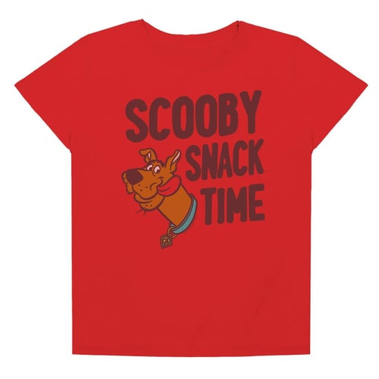 Scooby Doo Dames: het 'Snack Time'-T-shirt (Rood) - Image 2