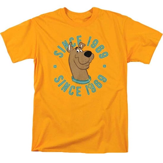 Scooby Doo Unisex volwassen sinds 1969 T-Shirt (Goud) - Image 1
