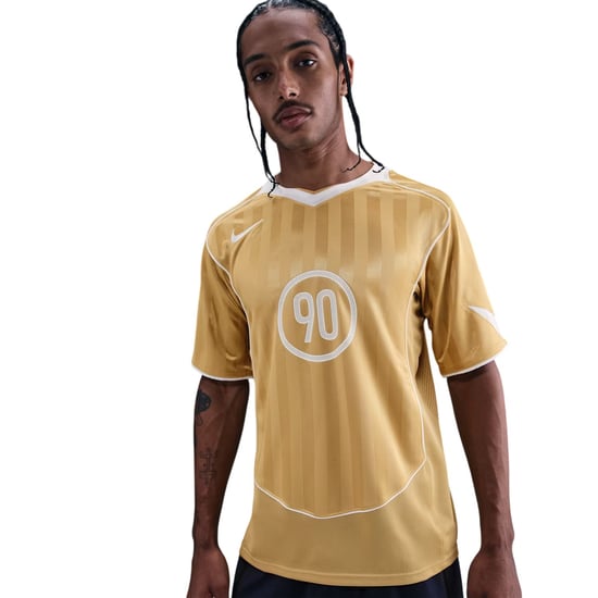 Nike Herrtröja T90 Energy med V-ringning och korta ärmar (Guld) - Image 2