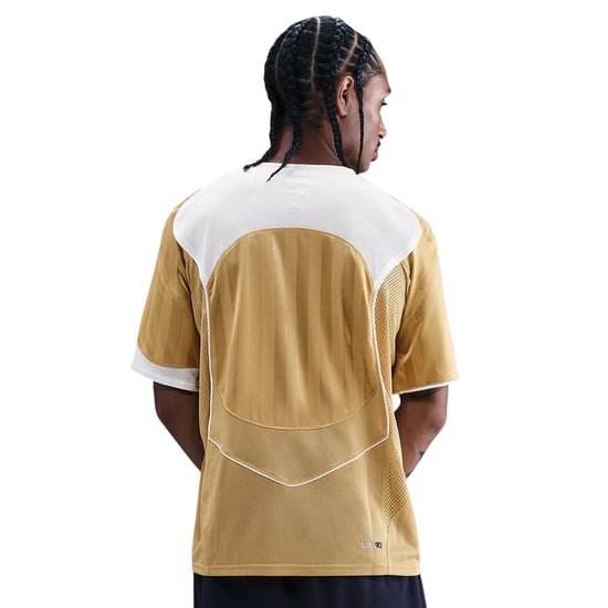 Nike Herrtröja T90 Energy med V-ringning och korta ärmar (Guld) - Image 3