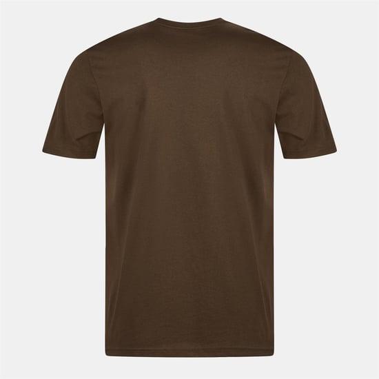 Lyle & Scott Heren T-shirt katoen met logo (Olijf) - Image 2