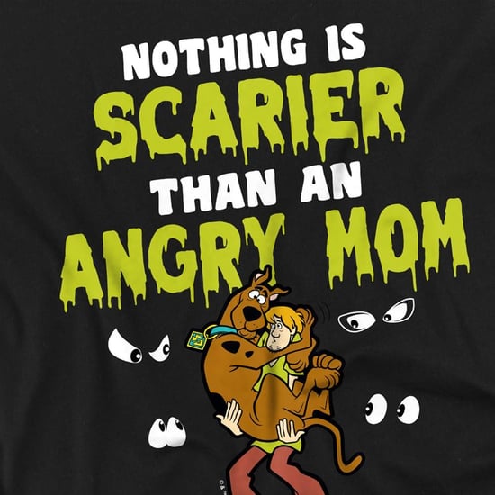 Scooby Doo Dames – Nothing Scarier Shaggy: nauwsluitend T-shirt voor dames ter gelegenheid van Moederdag (Zwart) - Image 4