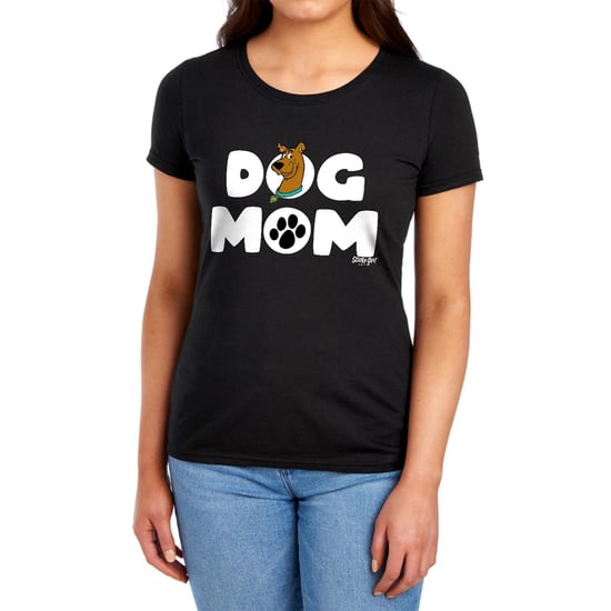 Scooby Doo T-shirt voor dames met het opschrift ‘Dog Mom’ voor Moederdag (Zwart) - Image 1
