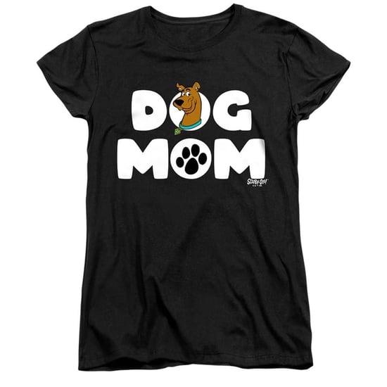 Scooby Doo T-shirt voor dames met het opschrift ‘Dog Mom’ voor Moederdag (Zwart) - Image 2