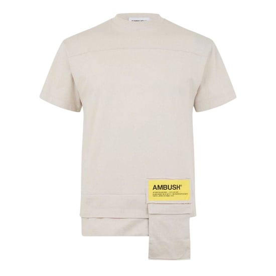 Ambush T-shirt voor heren met heupzak (Neutraal) - Image 2
