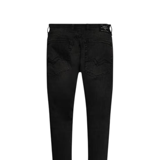 Replay Herenjeans van Grover: Faded Straight (Zwart) - Image 3
