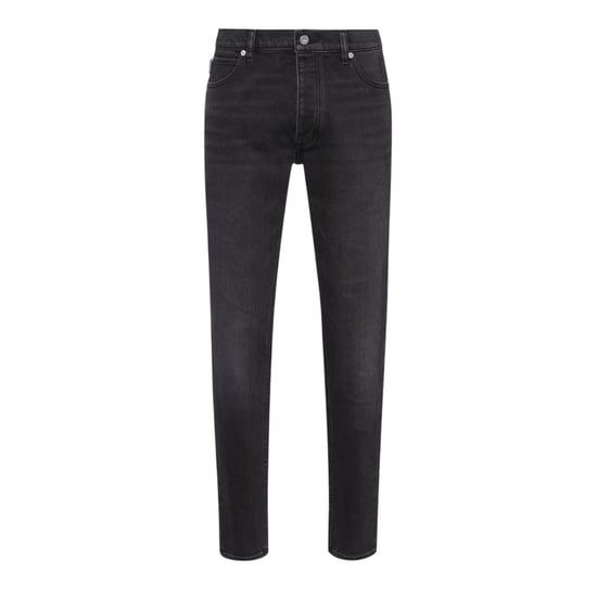 Hugo Boss Brody katoenen herenjeans met rechte pijpen (Grijs) - Image 1